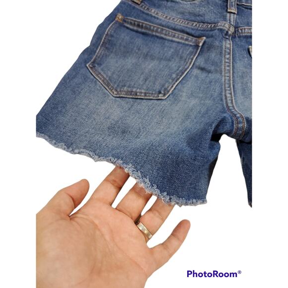 Madewell | Blue Jean Cut Off Shorts | Size 23 - Picture 6 of 7